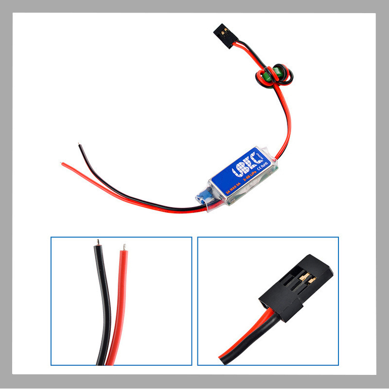Zubehör für Flugzeugmodelle: 3A 5V BEC/UBEC – vollständig abgeschirmte, störungsfreie Schaltnetzteil-Modul für 2–6S-Lipo-Akkus - Image 5