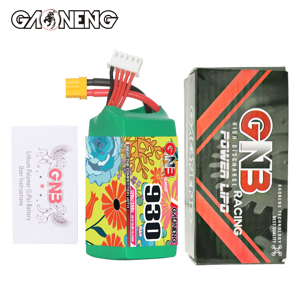 GNB High Energy 930 mAh 4S 14,8 V 120°C – Hochleistungs-Lithium-Ionen-Akku für FPV-Modelle mit Düsenantrieb - Image 4