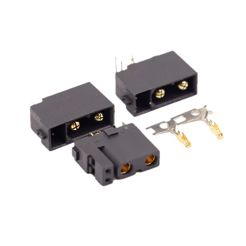 Разъем Amass XT30U с контактами для сигналов, тип XT30 2+2, женский - Image 5