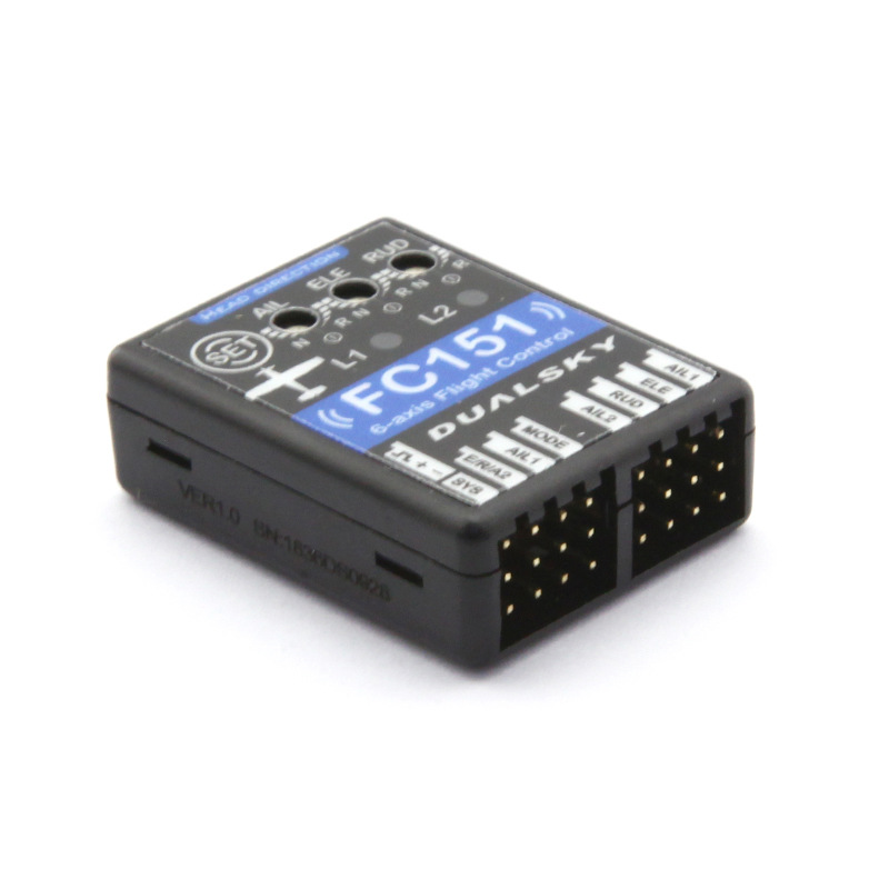 Dualsky FC151 3 Axis Flight Controller Fixed Wing Gyroscope Supports Mode Switching Channels - Image 3