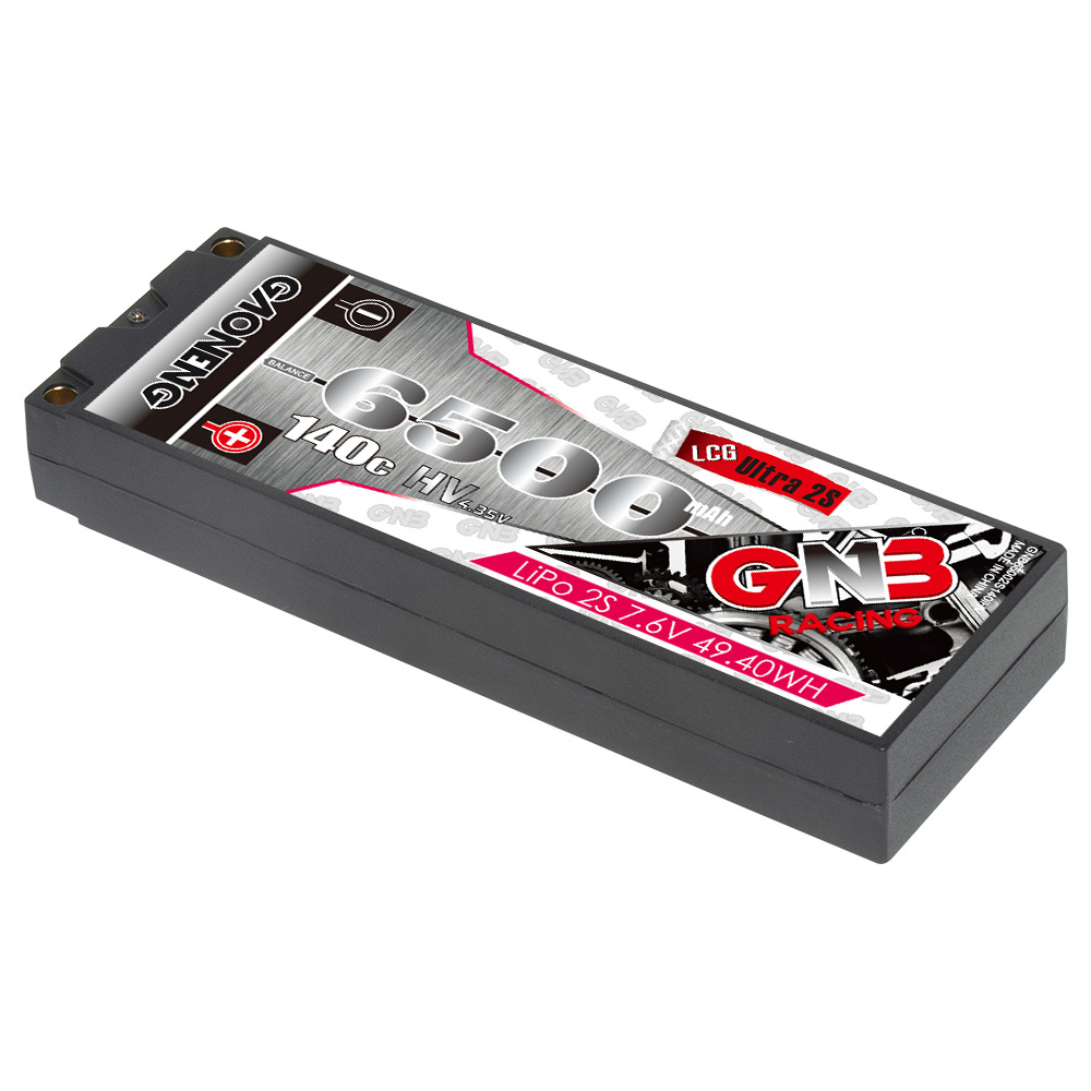 GNB High Energy 6500 mAh 2S 7,6 V 140°C LCG HV-Lithiumbatterie für 1:10-RC-Rennwagen - Image 3