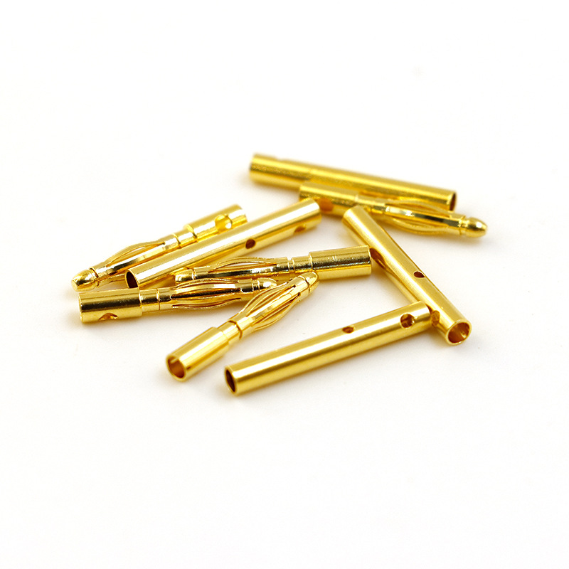 Amass Aimes GC2010 M F 2.0MM vergoldete Bananenstecker in Blumenform – Testverbindung für RC-Modelle, UAVs, Motoren und ESCs - Image 5