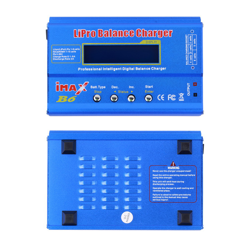 Imax B6 Balance Charger Multifunctional Smart Lithium Battery Charger 80W RC Model Aircraft Car Models - Image 5