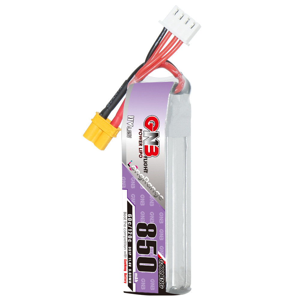 GNB 850mAh 3S 114V 60C HV LiPo Battery for FPV Drone GAONENG - Image 5
