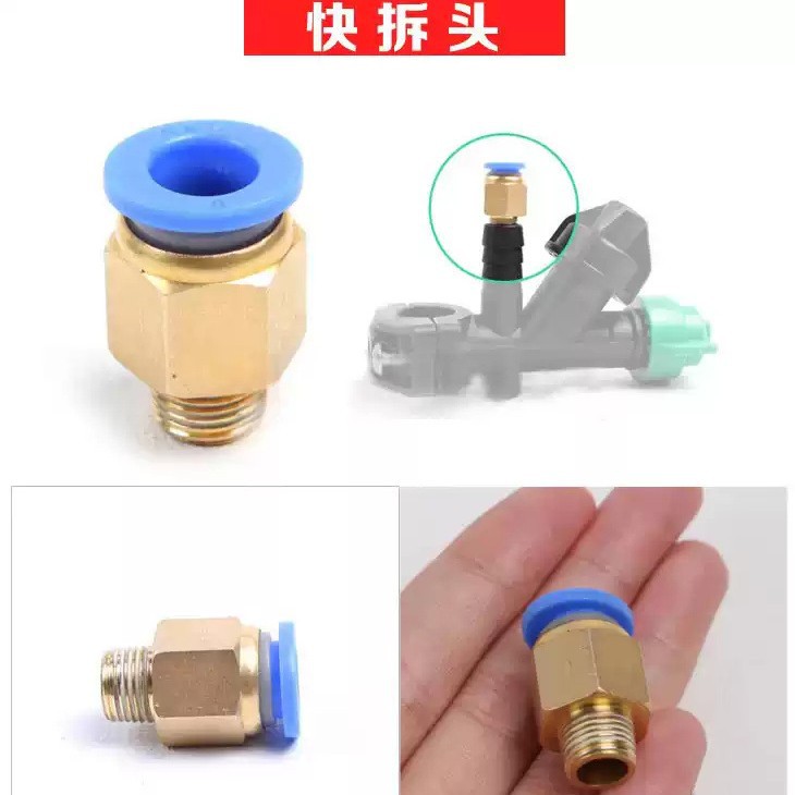 Licheng Befestigungsklemme für Landwirtschaftsdrohnen – 20 mm Rohr, universeller Schnellverschluss mit Düse und Anschlüssen für 6 mm/8 mm - Image 2