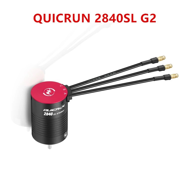 Hobbywing Quicrun WP 12BL45 G2 ESC 2840SL 2850SL Motor Combo - Image 5