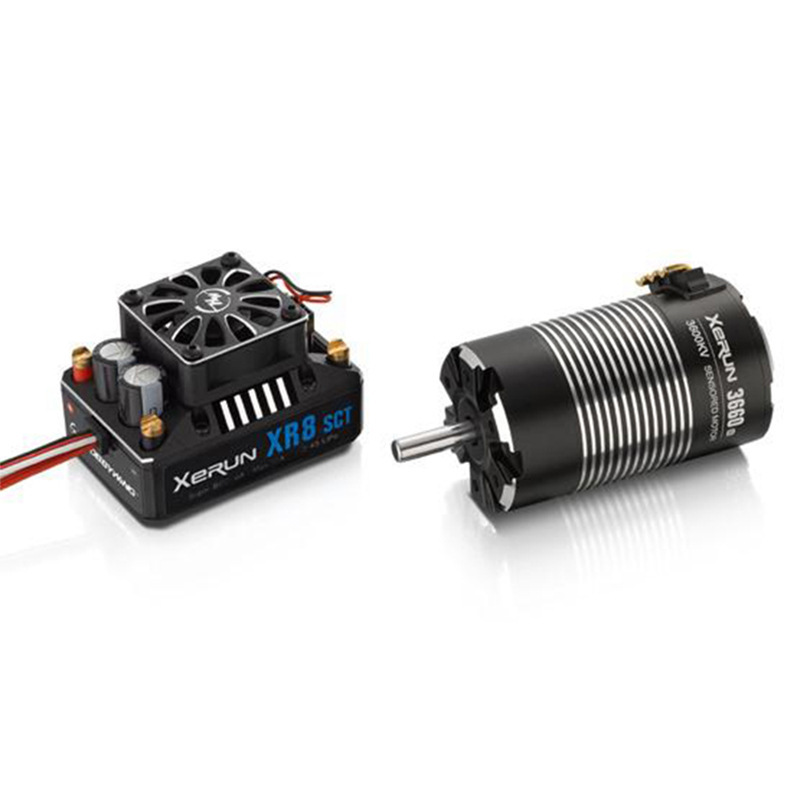 Набор бесколлекторного регулятора скорости и двигателя Haoying Speed Dragon XERUN XR8 SCT 140A 3660 G2 – новинка - Image 2