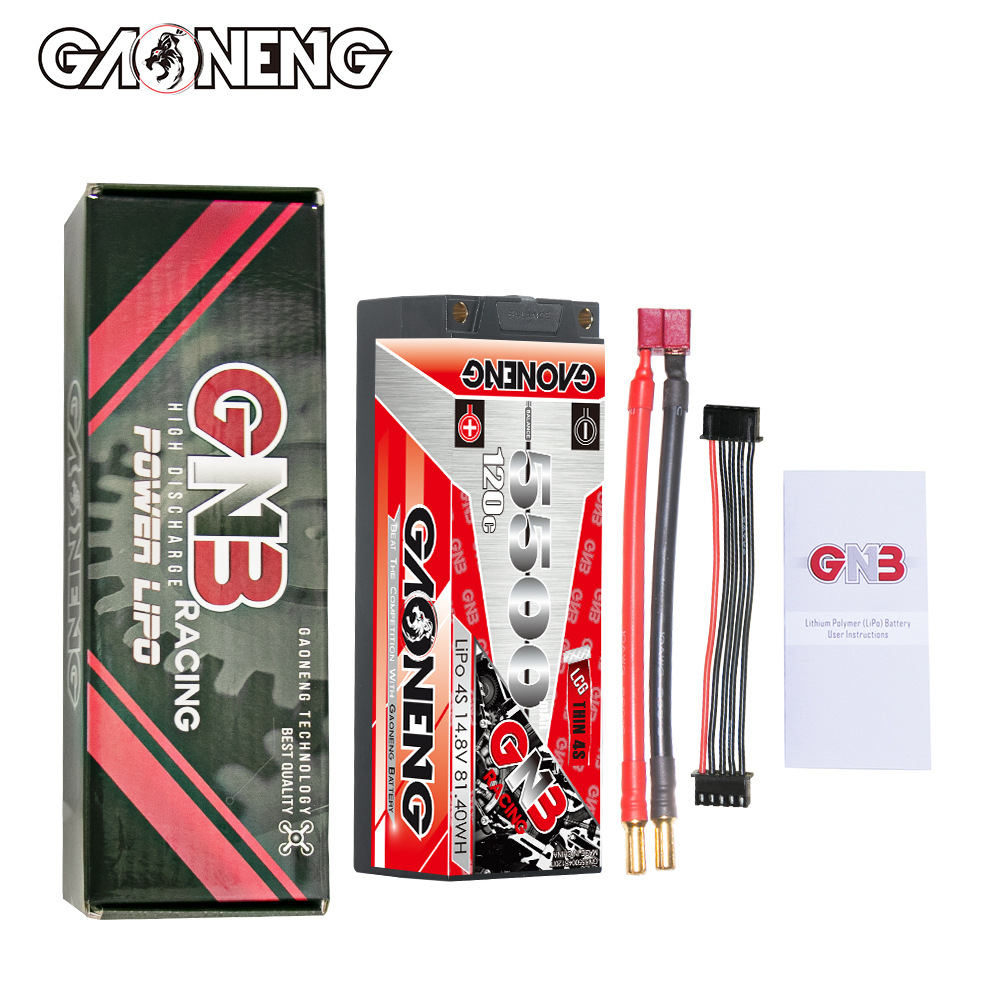 GNB High Energy 5500 mAh 4S 14,8 V 120 C LiPo-Akku für 1/8 RC-Rennwagen - Image 4
