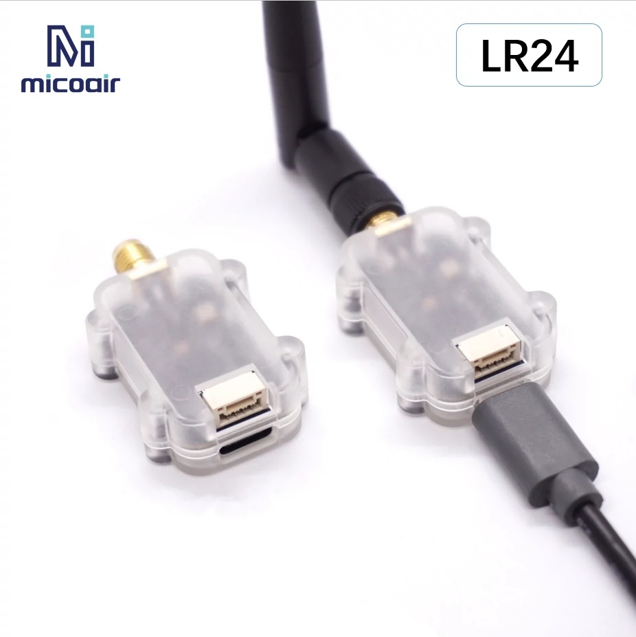 2dot4G UAV Digital Transmission Module 10km Long Range LR24 Radio Spread Spectrum Anti-jamming for APM PX4 Flight Controllers - Image 2