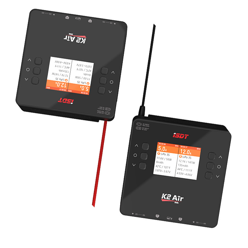 ISDT K2Air Smart Balance Charger ACDC Dual Channel for RC Model UAV Lithium Battery - Image 2