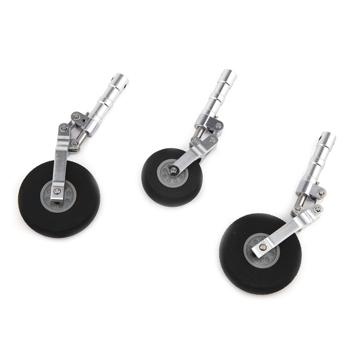 Remote Control Aircraft Electronic Retractable Landing Gear Metal Shock Absorbing Legs - Image 2