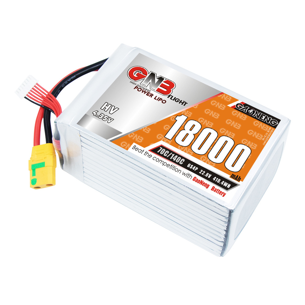 Акумулятор GNB High Energy 18000 мА·год 6S 22,8 В 70 C LiHV для моделей RC та засобів захисту рослин - Image 5