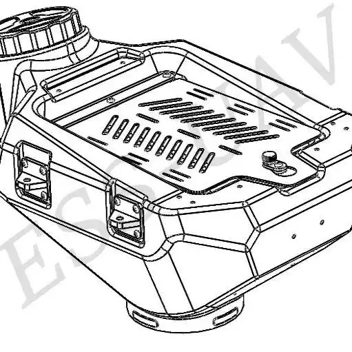 EFT Wing Fly 10L Spreader Single Panel Barrel for 10L Rack Fixed Barrel - Image 2