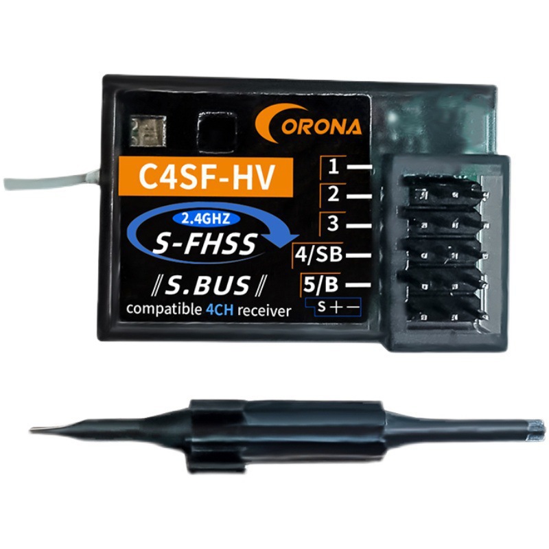 Sun Crown CORONA C4SF Receiver SBUS for Futaba 3PV 4PLS 4PV 4PX Systems Splash Proof - Image 5