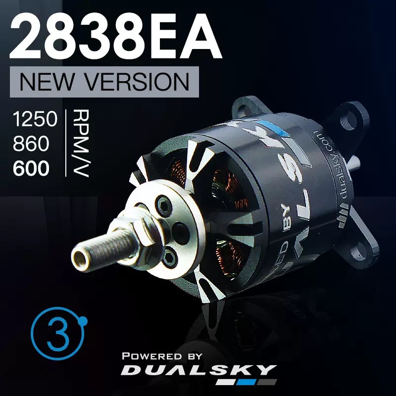 Dualsky Shuangtian XM2838EA EA2320 3 Generation Brushless Airplane Motor - Image 2