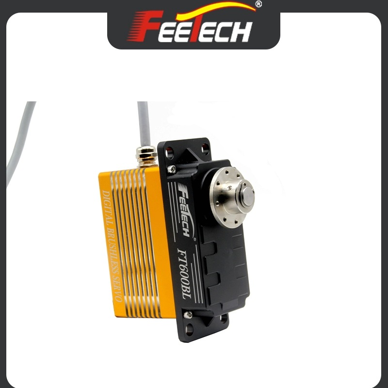 Feite FT600BL 24V 600KG Brushless Motor Full Aluminum Shell Steel Gear 180 Degree Digital Servo Steering Gear - Image 3