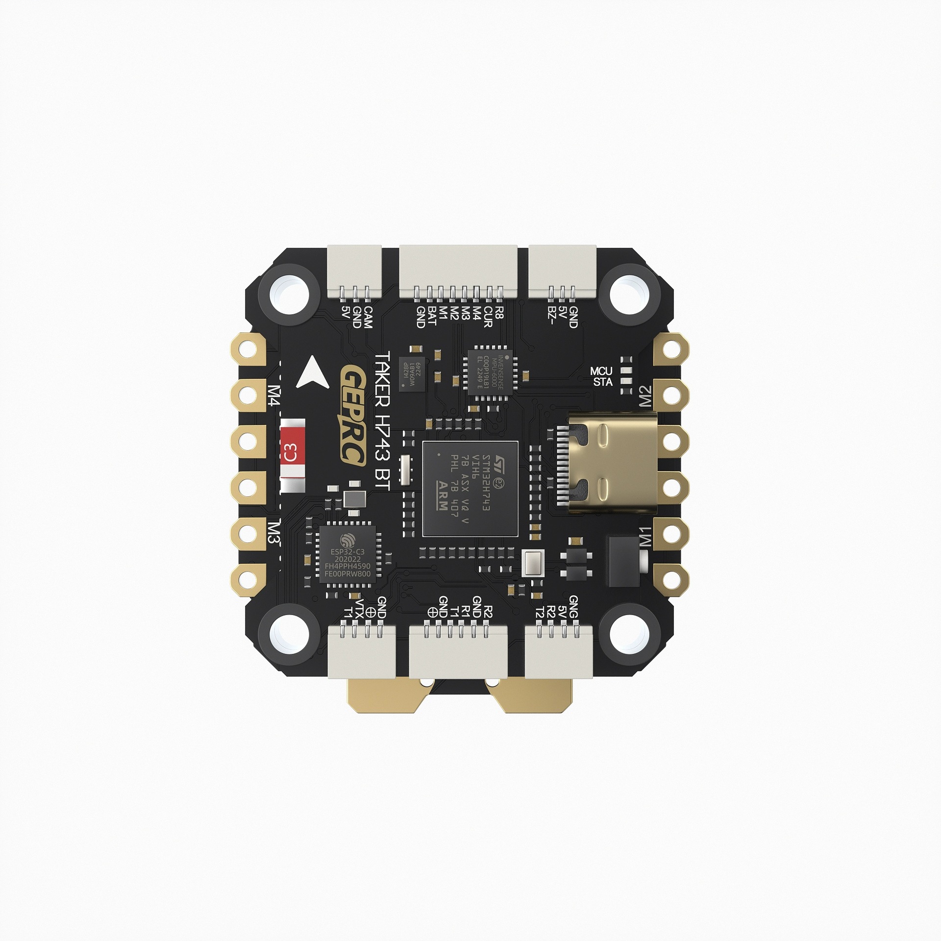 Geprc Taker H743 Bt 32Bit 50A Flying Tower Direct PlugIn Sky End Flight Controller Stack FPV Drone Accessories - Image 2