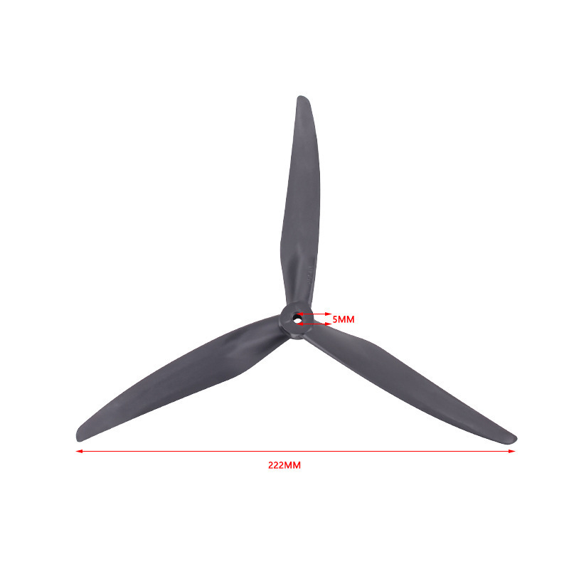 10 inch Flying Drone Propeller 1050 3 Blade Carbon Fiber Nylon FPV Accessories - Image 5