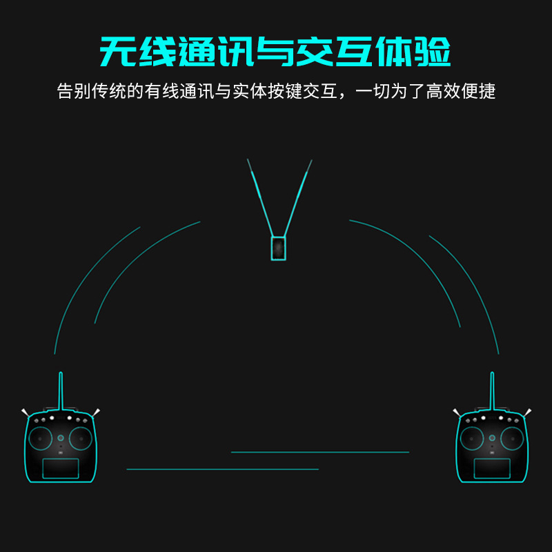 Si Yi FT24 Remote Control Receiving Machine F30 FR Model FPV UAV Fixed Wing Vehicle and Ship Universal - Image 2