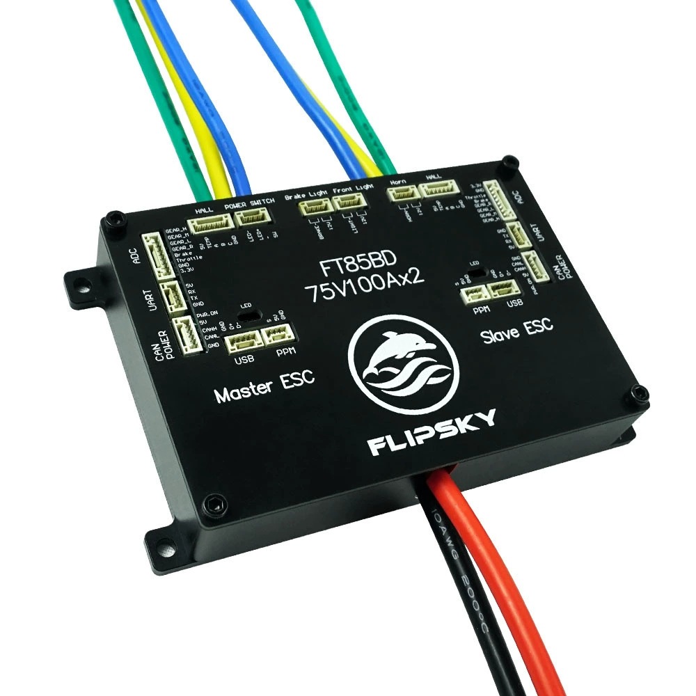 Fliptech Ft85Bd Dual Drive Driver 84V with Built In Switch for Electric Vehicles Brake Lights Horn - Image 4