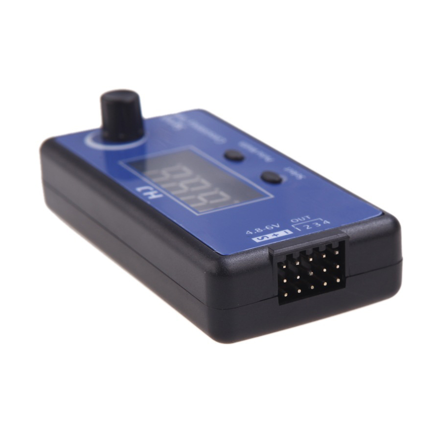 HJ Servo Motor ESC Tester Multi Function Controller for RC Fixed Wing Helicopter - Image 3