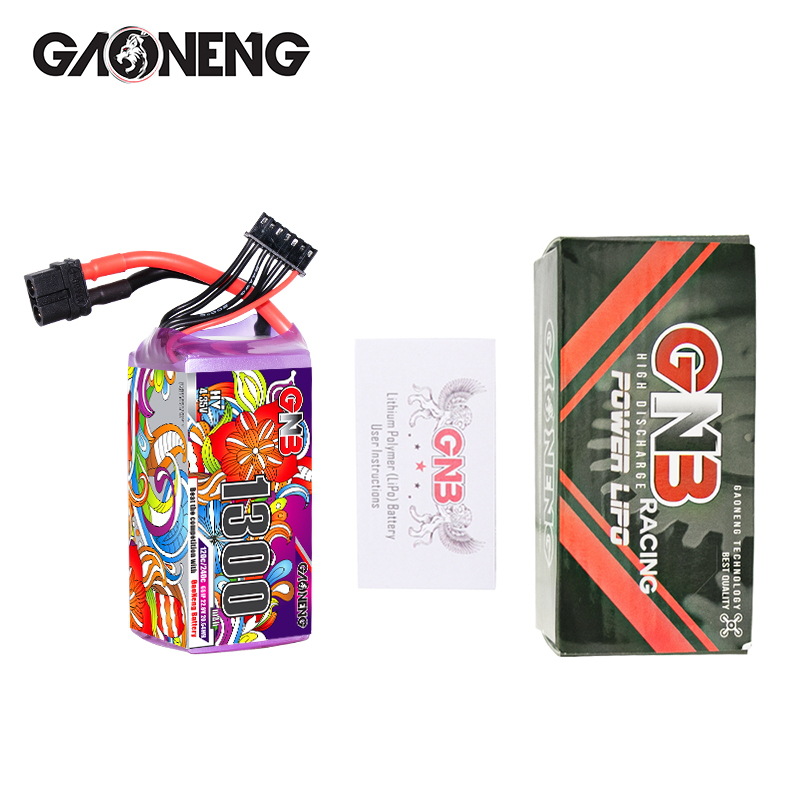 GNB 1300mAh 6S 22.8V 120C High Energy HV LiPo Battery for FPV Racing Drone - Image 3