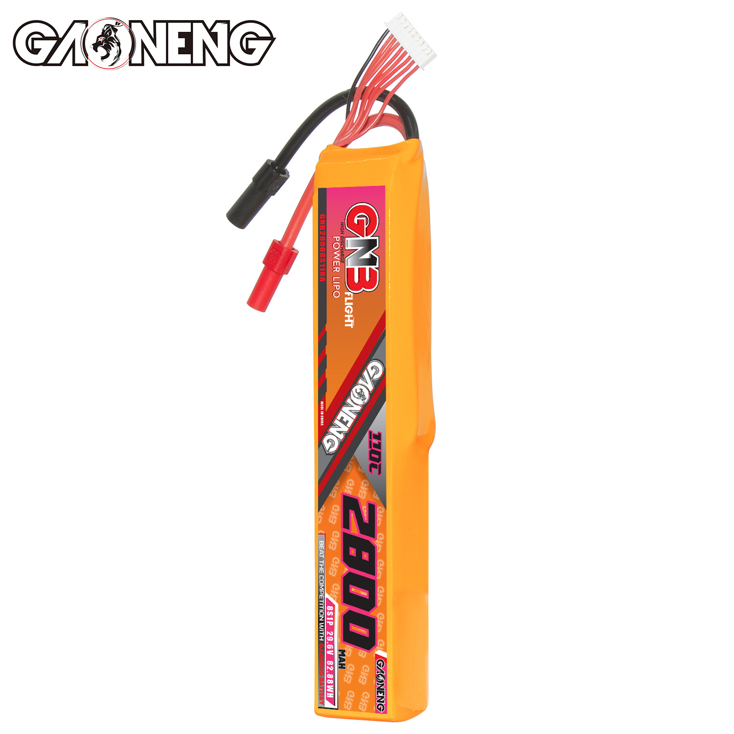 GNB High Energy 2800mAh 8S 29.6V 110C LiPo-Akku für FPV-Drohnen und RC-Hubschrauber - Image 5