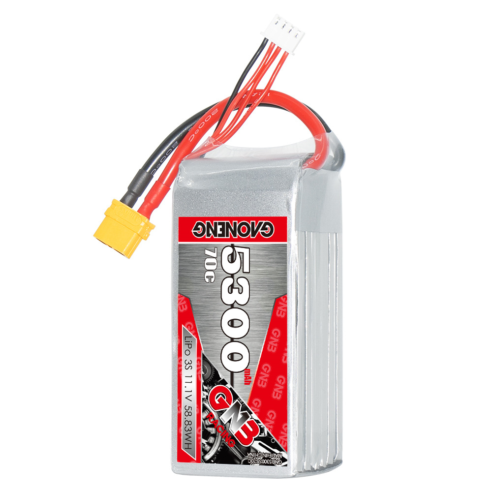 GNB High Energy 5300mAh 3S 11,1V 70C Lithium-Batterie für RC-Autos, Schiffe, Flugzeuge und Roboter GNB53003S70C - Image 5