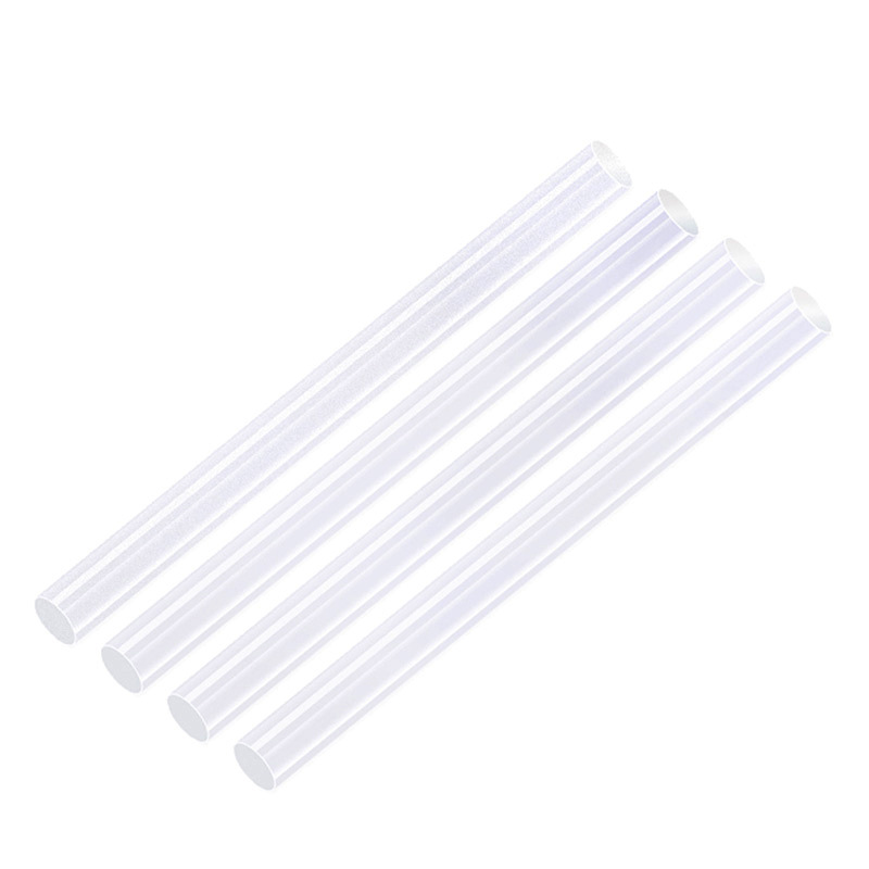 Model Aircraft White Translucent Hot Melt Glue Stick 10mm 270mm 7mm 270mm High Viscosity Durable Bonding - Image 5