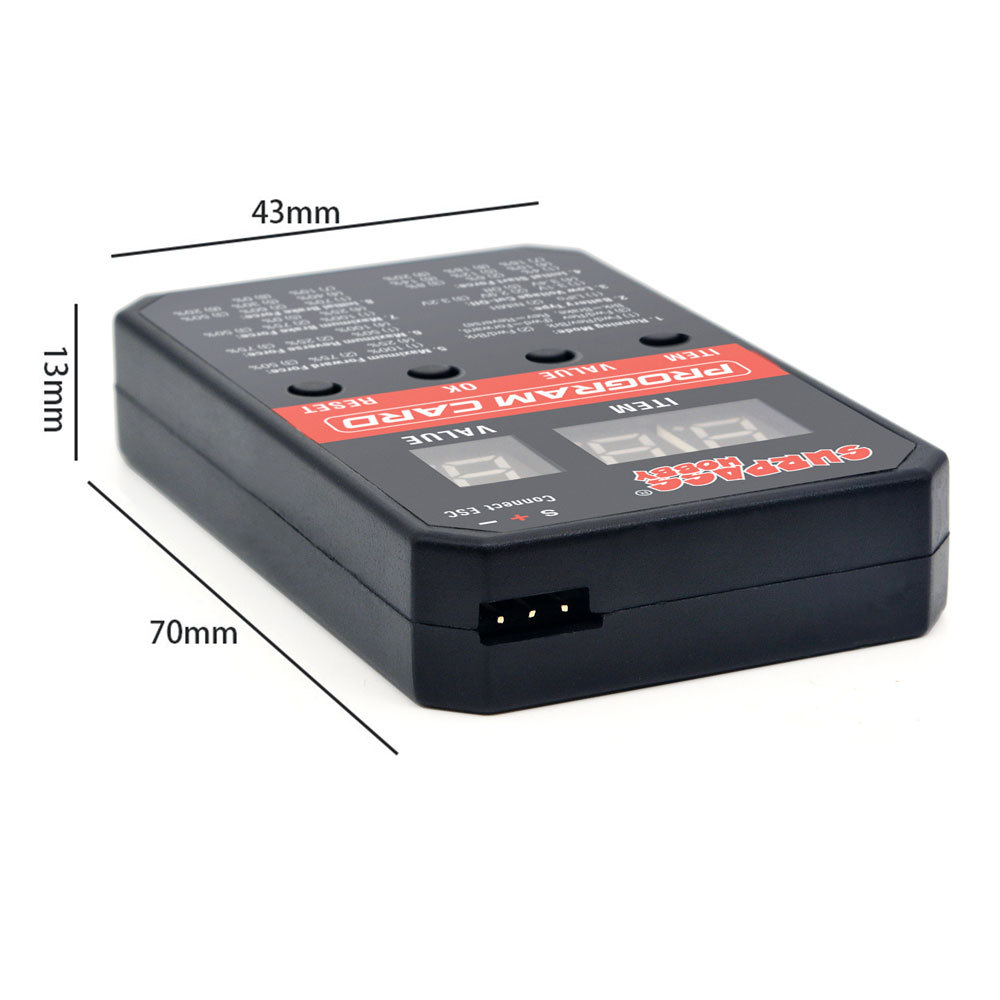 Surpass Wobby Digital Tube Multi Function Second Generation Digital Programming Card 80Av2 ESC - Image 3