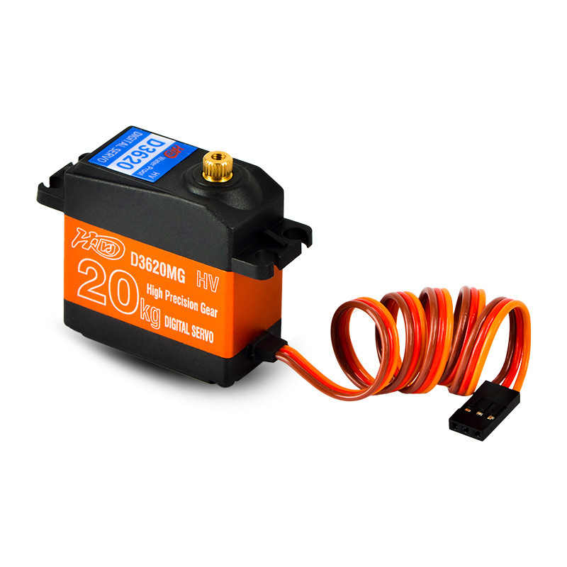 HDkj D3620 Servo mit Metallzahnrädern – wasserdicht, digital, 180-Grad-Bewegungswinkel, 20 kg hohes Drehmoment für RC-Autos - Image 4
