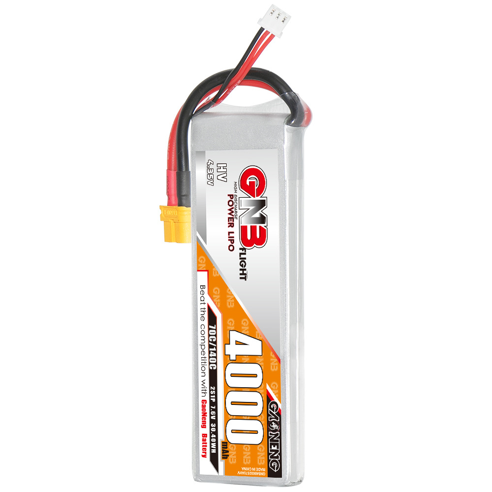 GNB Hochleistungs-Lipo-Akku mit 4000 mAh, 2S, 7,6 V und 70 C für RC-Autos und Modellschiffe - Image 5