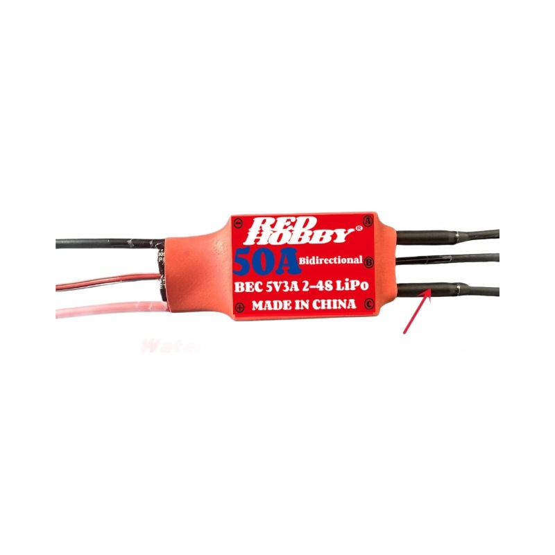 RedsHobby BLHeliS Single Two Way 50A Brushless ESC for Drone Aircraft Model Ship Model Thruster - Image 5