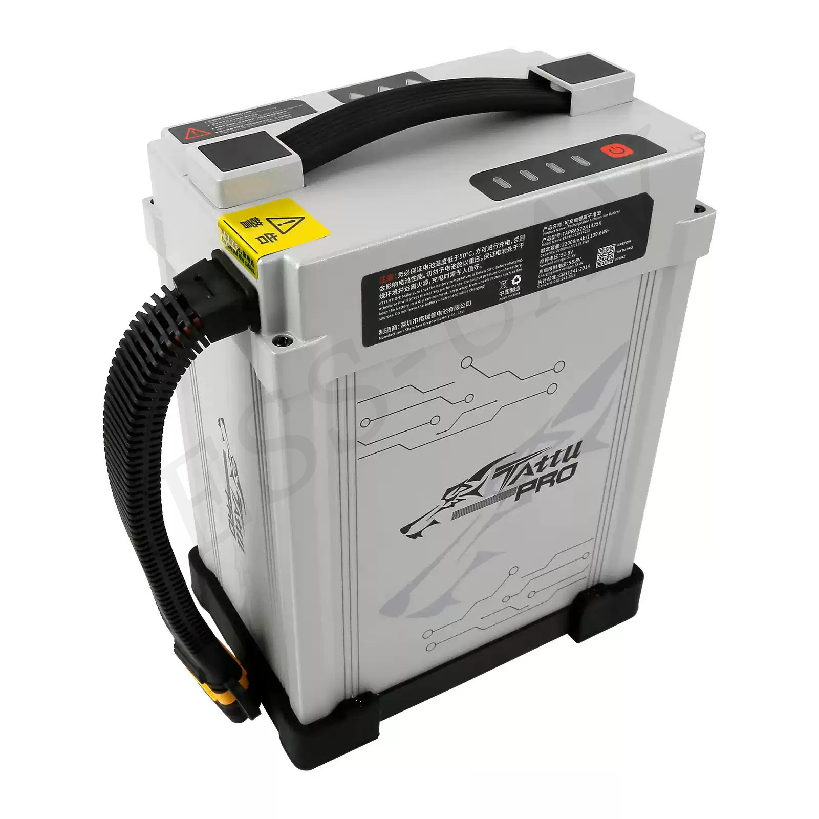 Ace Grignard intelligente Hochspannungs-Lithium-Batterie 14S mit 22000 mAh und 25 C für landwirtschaftliche Drohnen - Image 4