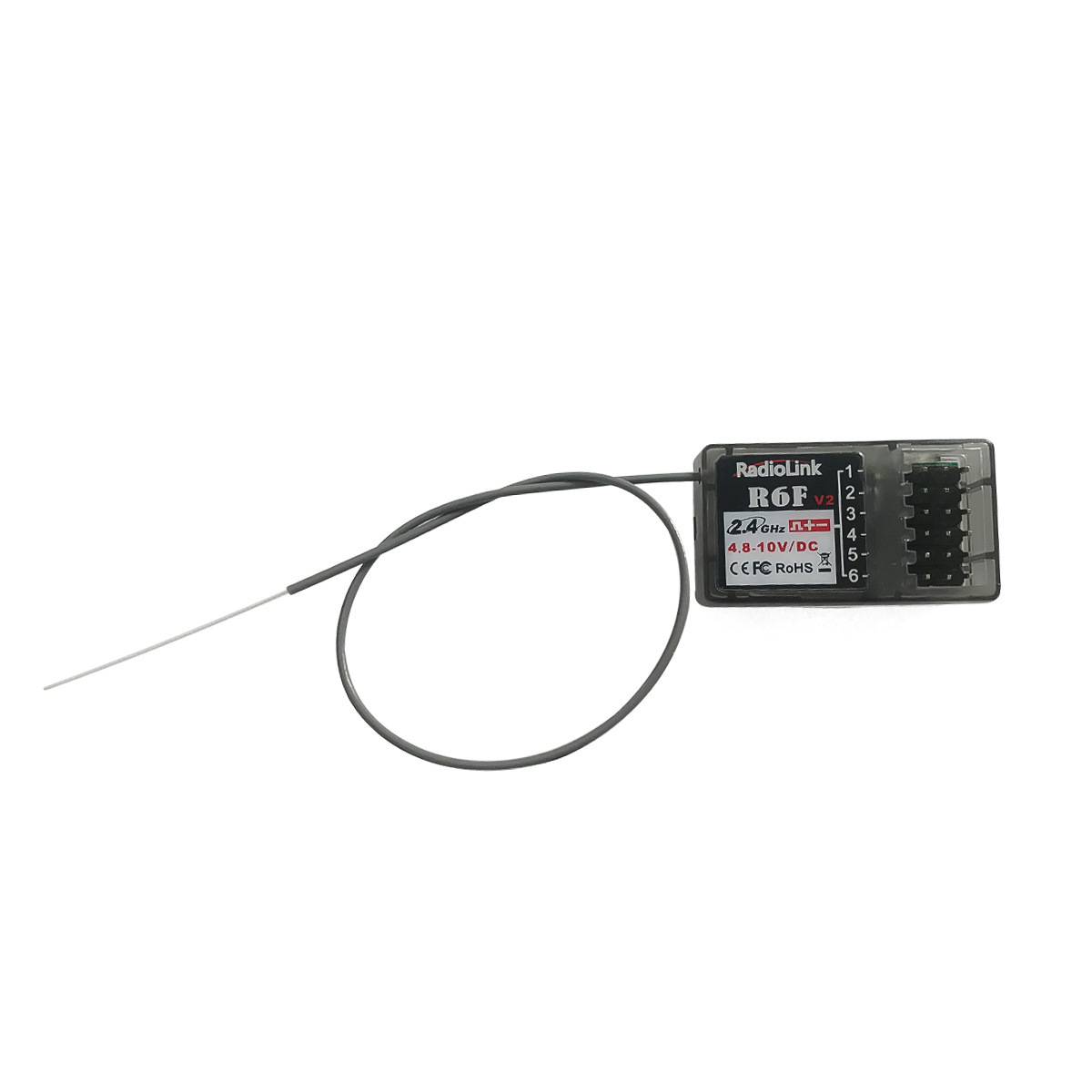 Універсальний приймач Ledi RadioMaster RC6GS RC4GS з гіроскопом високої напруги R6F R6FG V2 - Image 5