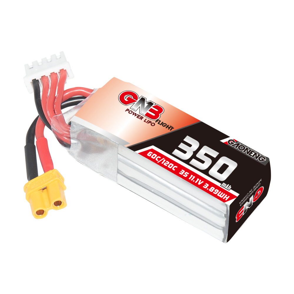 GNB High Energy 350mAh 3S 11.1V 60C FPV Lipo Battery for Brushless Drones - Image 5