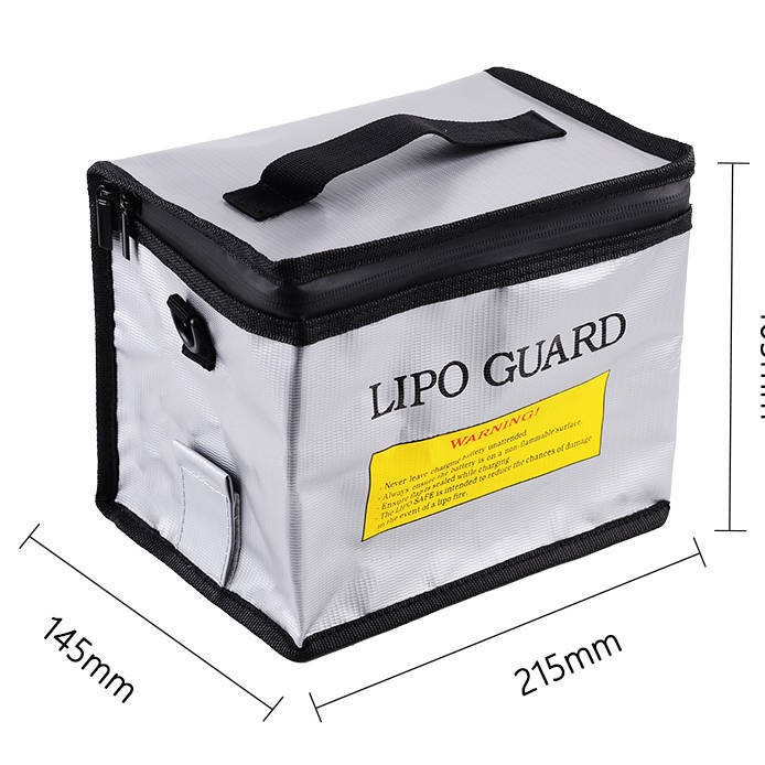 Multi Functional LiPo Battery Explosion Proof Storage Bag Portable Fireproof Safety Flame Retardant Shoulder Bag - Image 5