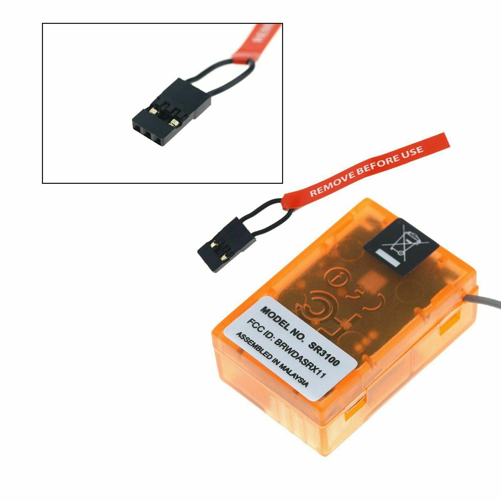 SR3100 Receiver for DX3R Remote Control Applicable Vehicle Ship UAV - Image 2