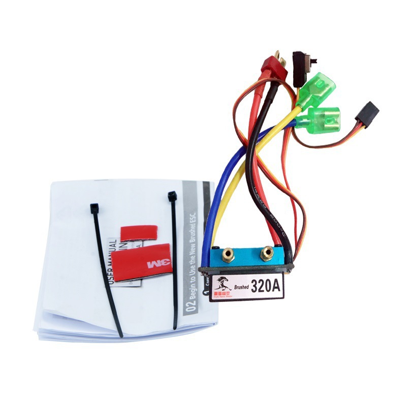 Fabrikdirekt Geschwindigkeitsboot-Regler 320A 480A – bürstenloser, wasserdichter und wassergekühlter Zweirichtungs-ESC für RC-Schiffsmodelle - Image 4