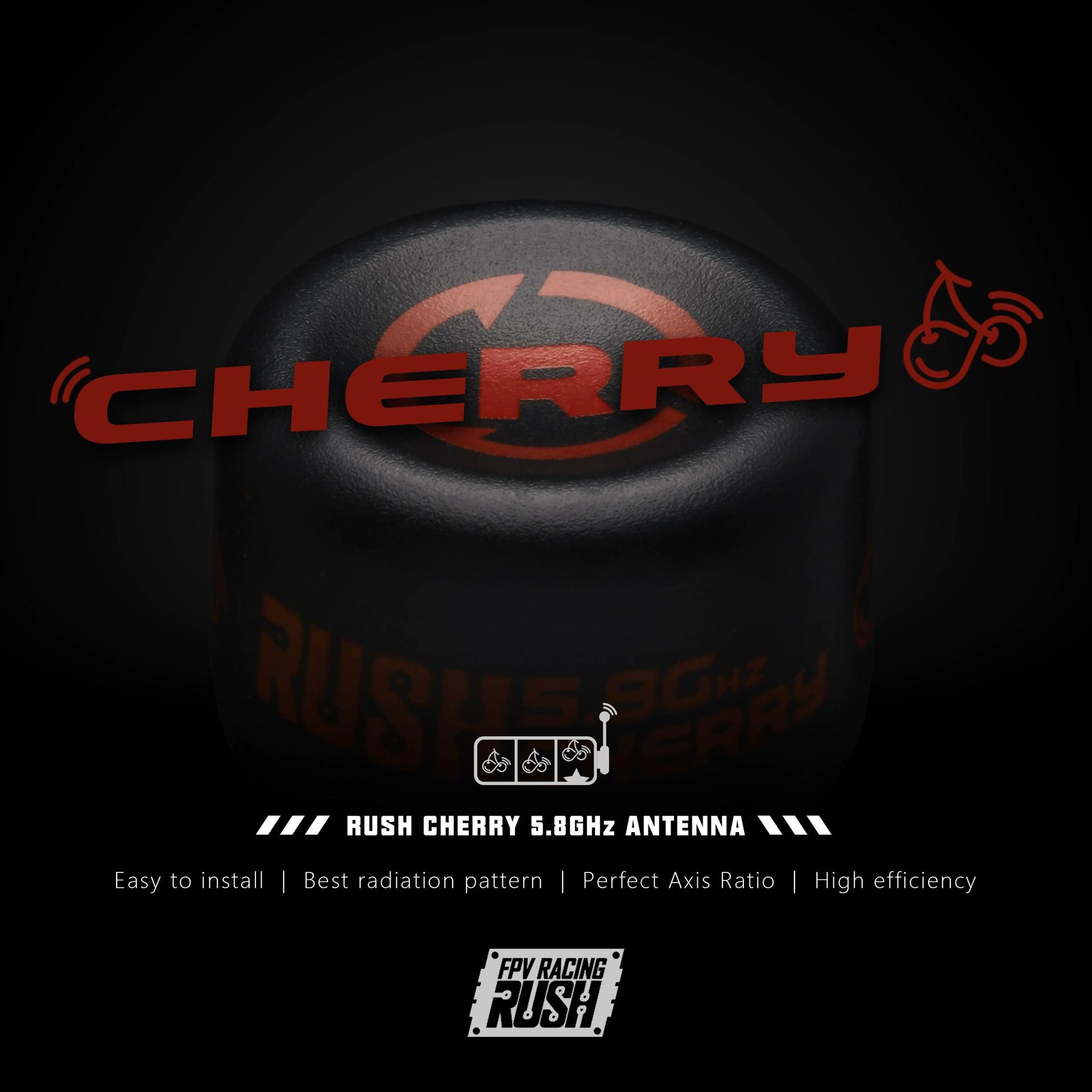 Rushfpv Cherry 5.8GHz Left Right Rotation FPV Antenna for Goggles Image Transmission - Image 2