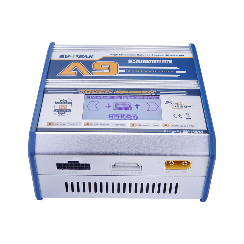 EvPeak Yonghang A9 High Power Touch Balance Charger 1S 8S 10S 12S Lithium Battery 4.35V - Image 3