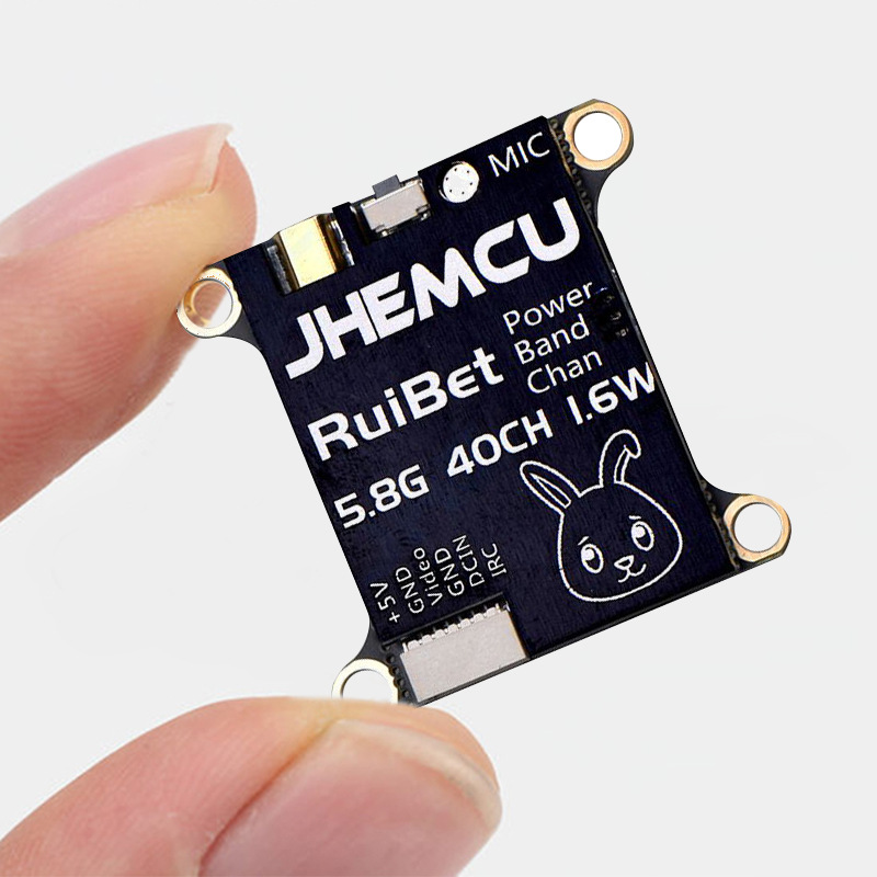 Jhemcu 3016W Image Transmission Ruibet Tran 2-6S 1.6W for Racing Drone FPV Built-In Microphone - Image 2