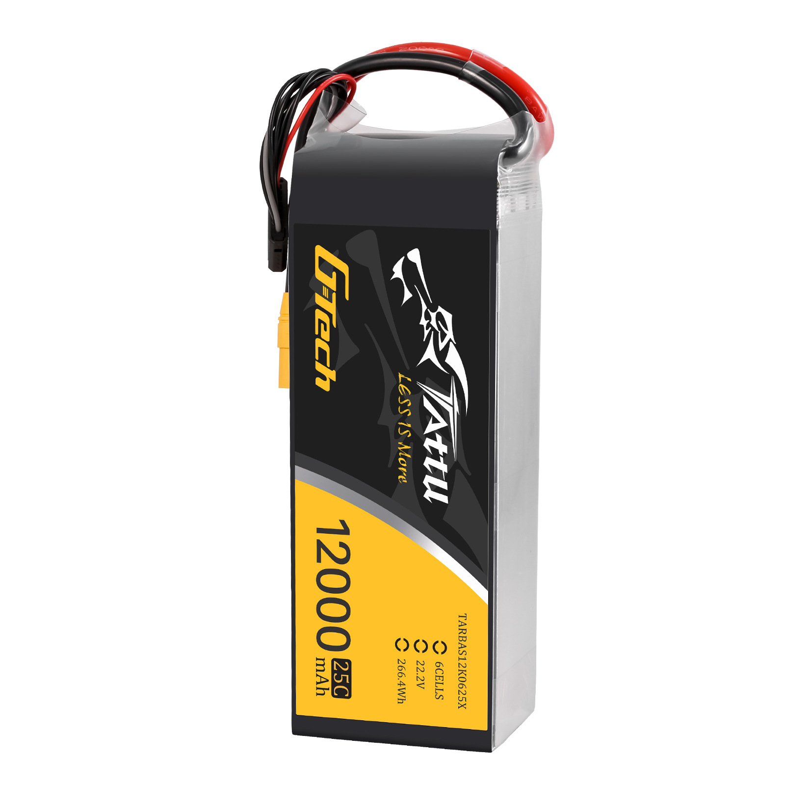 Grignard Tattu 12000Mah High Capacity Plant Protection Surveying Security 22.2V Drone Lipo Battery XT90S - Image 2