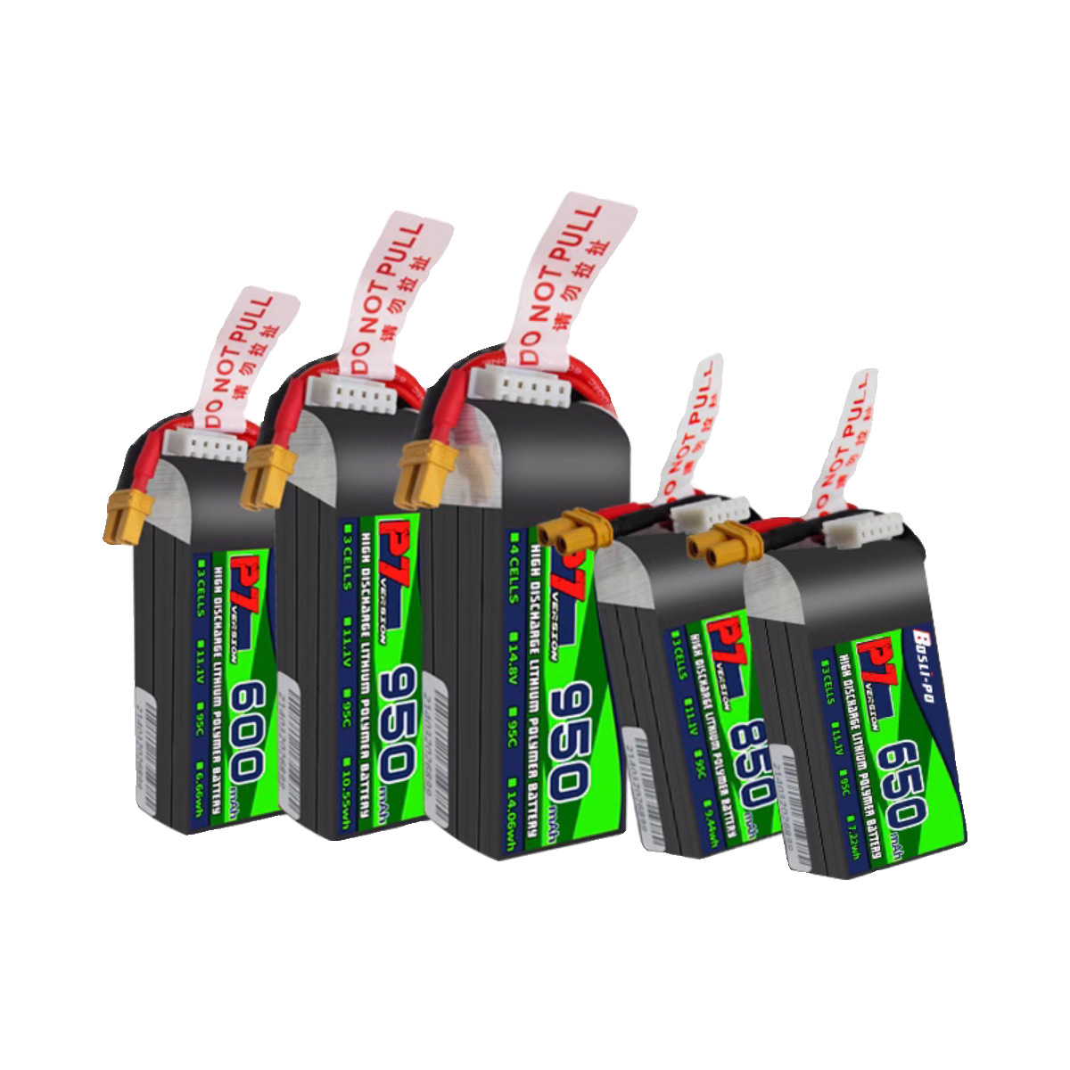 Bosch P7 Series 95C High Rate LiPo Battery 6S 22.2V 950mAh for FPV Racing Drones - Image 5