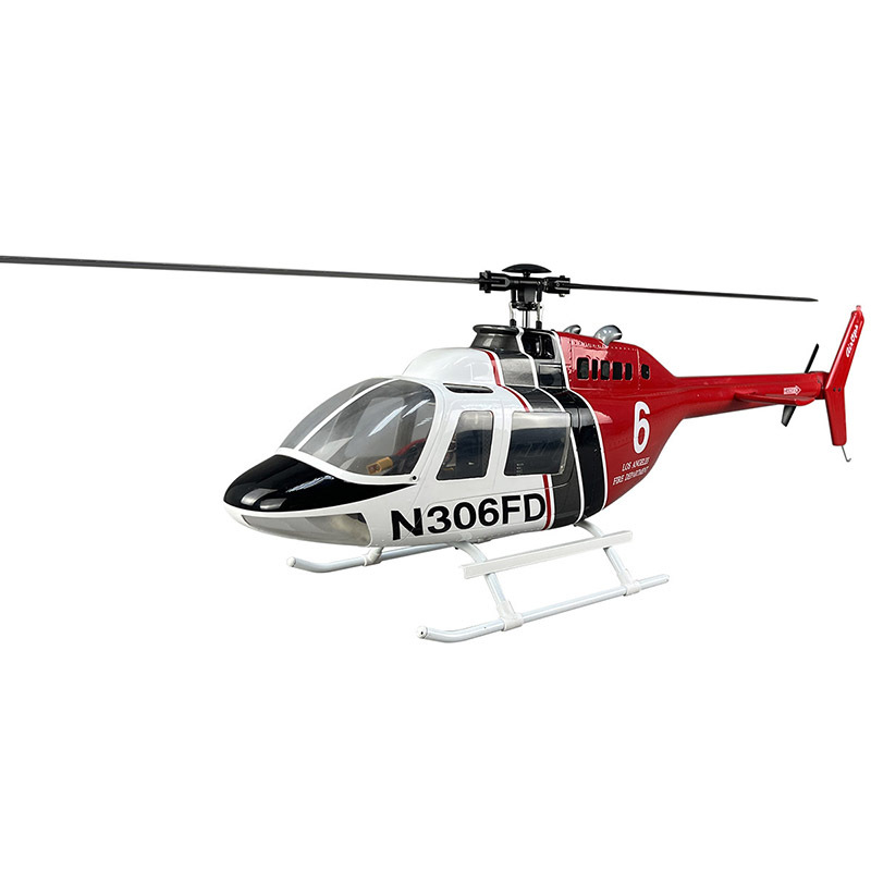 450 470 Level Bell 206 Realistic Remote Control Helicopter Model with Flight Control - Image 2