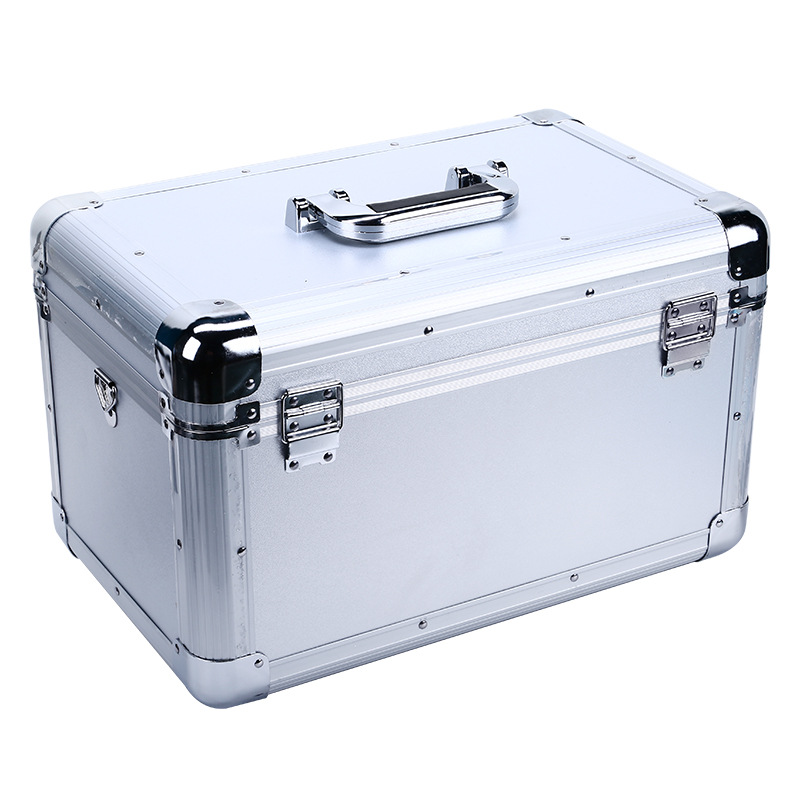 Second Generation RC Aircraft Remote Control Dual Control Equipment Box Shock Absorbing Liner Aluminum Alloy Case - Image 4