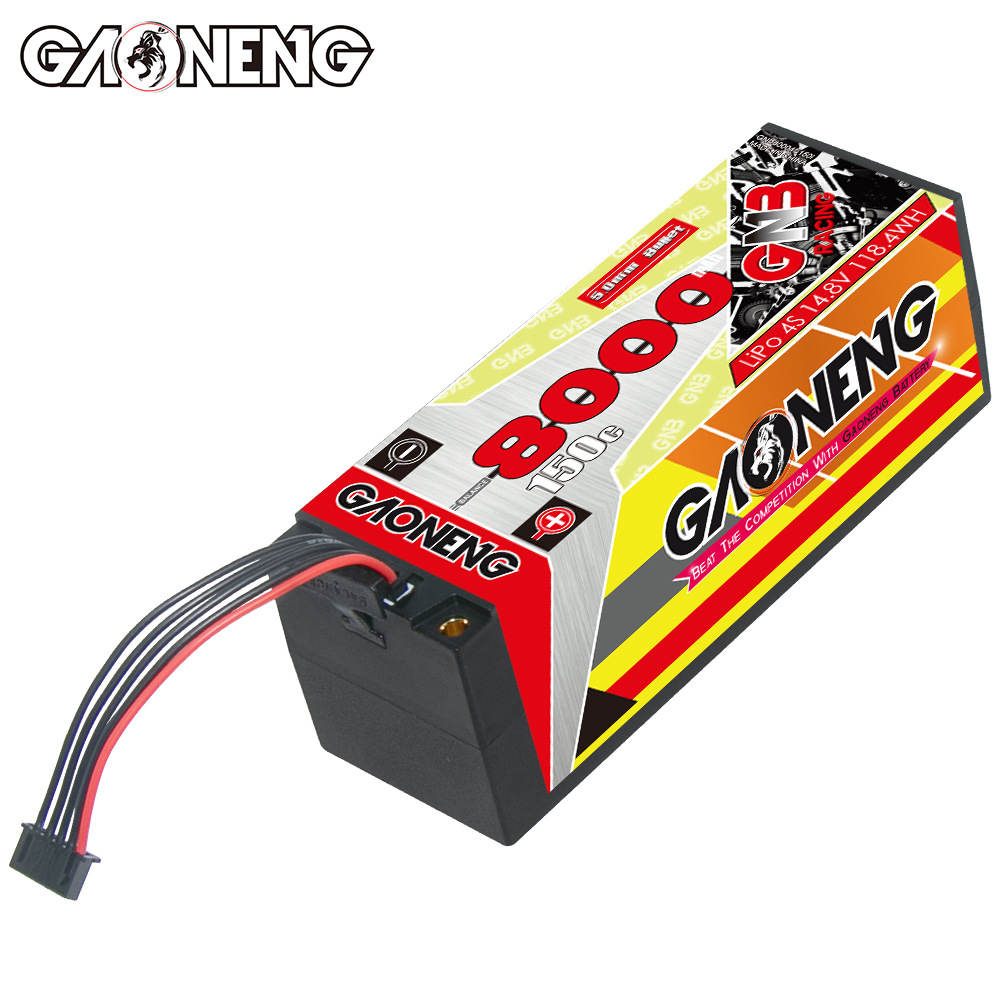 GNB High Energy 8000mAh 4S 14.8V 150C LiPo-Akku für 1/8 RC-Rennwagen - Image 3