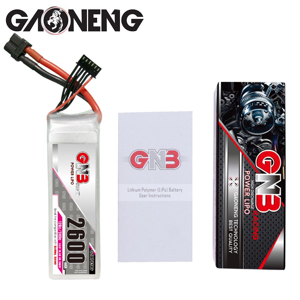 GNB 2600mAh 5S 18.5V 120C LiPo-Akku von GAONENG für FPV-Drohnen und RC-Modelle - Image 4