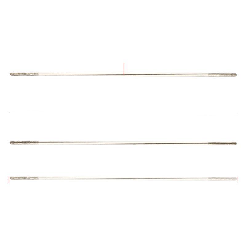 Model Remote Control Fixed Wing Aircraft Stainless Steel Push Pull Rod 2 PCS Bag Steering Gear Pushrod - Image 5