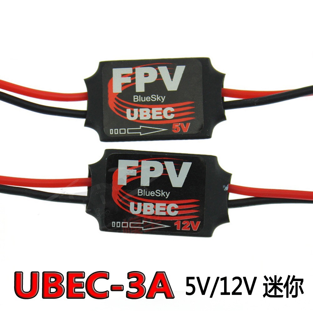 UBEC 3A FPV Spannungswandler-Modul – Ausgänge 5V und 12V für Kamera- und Neigungssteuerung - Image 4